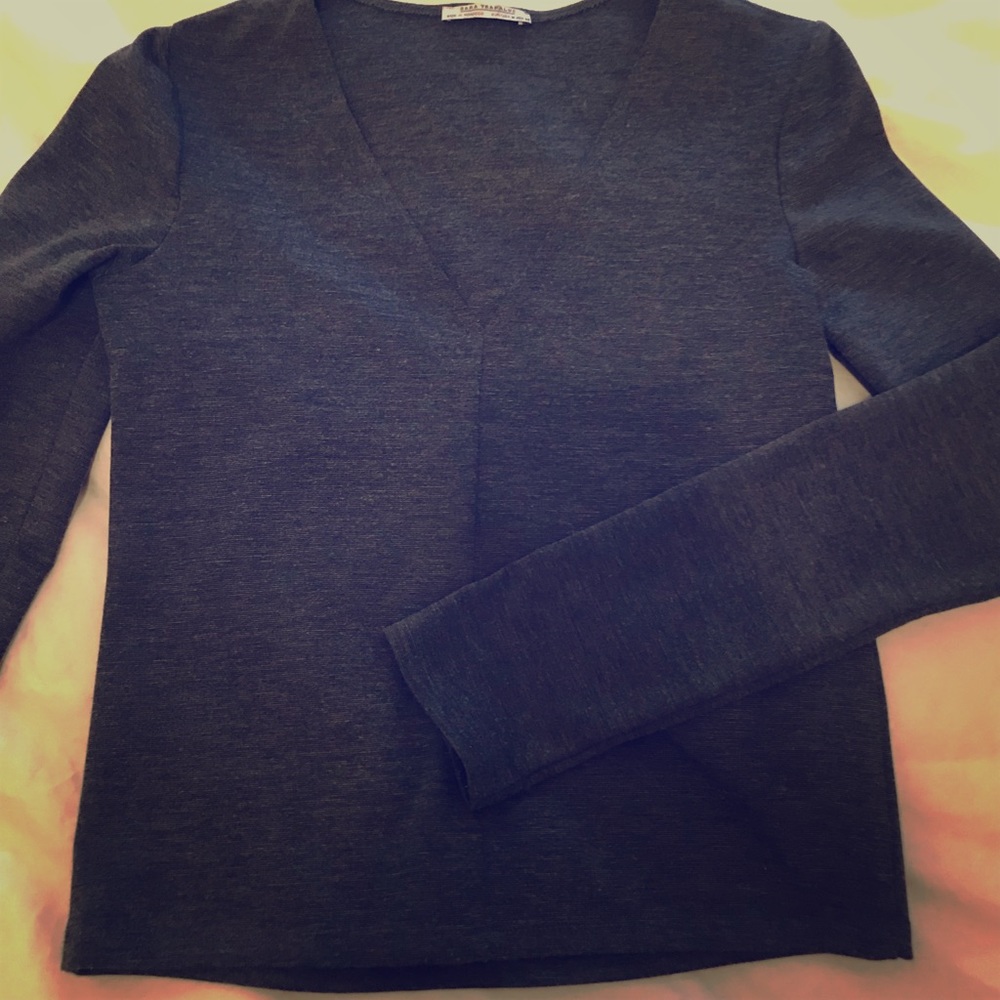 Zara long sleev v neck
